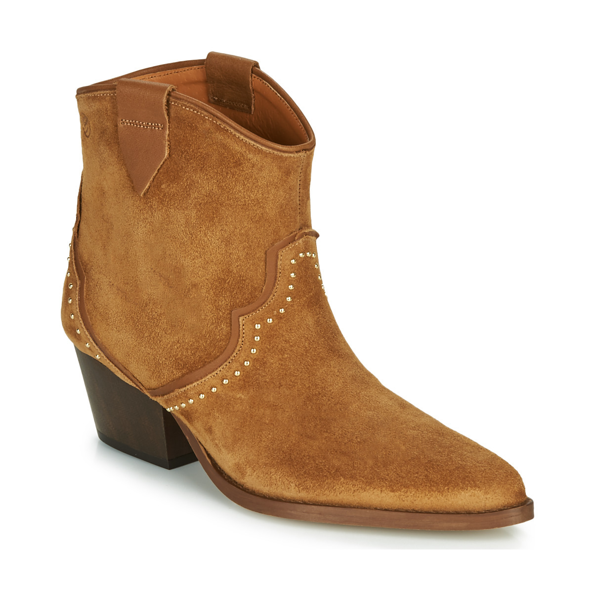 Ankle Boots in Brown - Spartoo - Betty London GOOFASH
