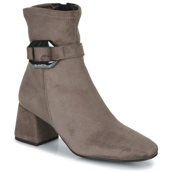 Ankle Boots in Grey by Spartoo GOOFASH
