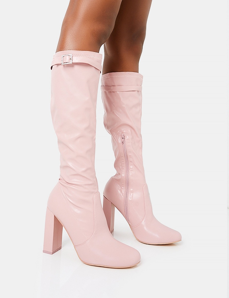 Ankle Boots in Pink for Women from Public Desire GOOFASH