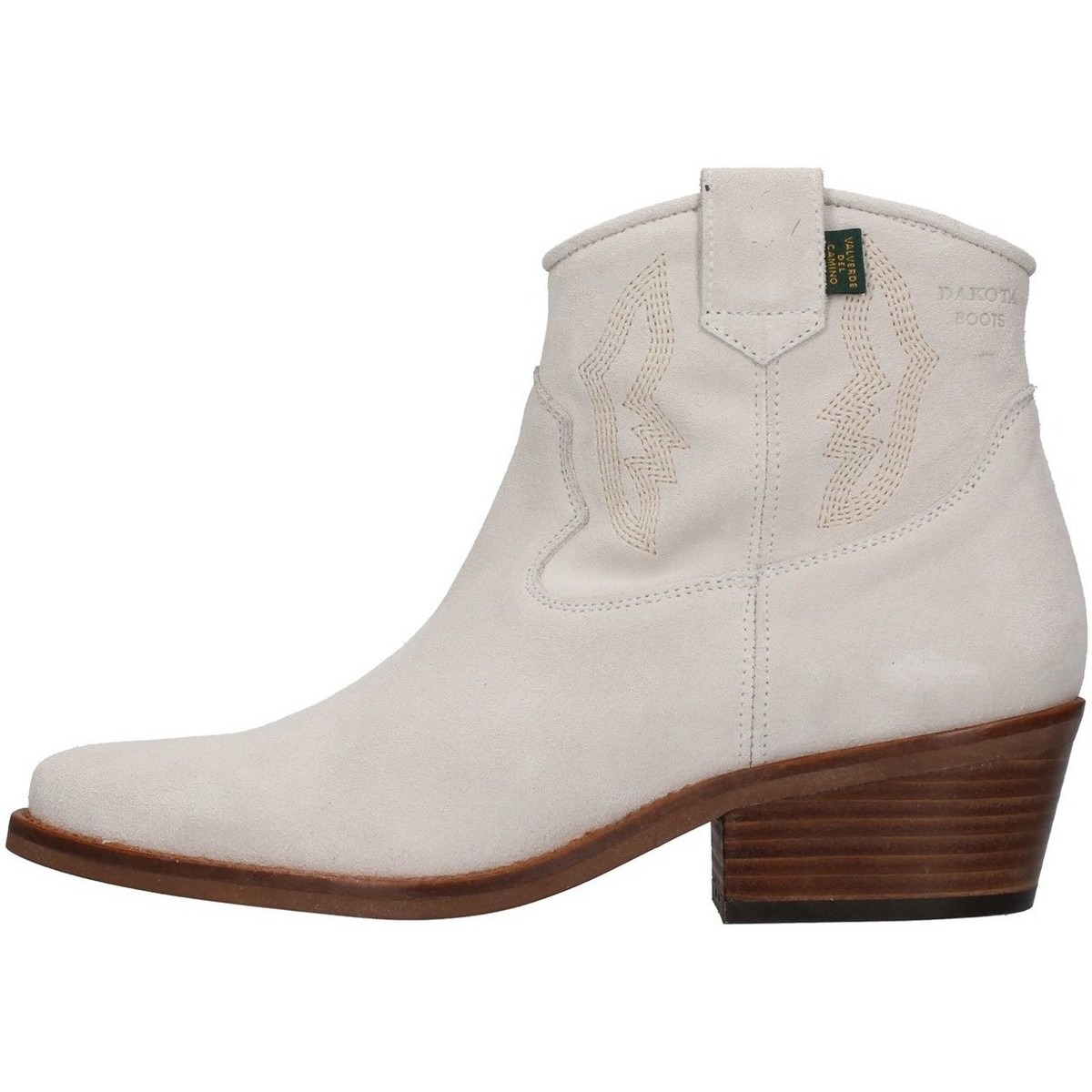 Ankle Boots in White - Spartoo - Woman - Dakota Boots GOOFASH