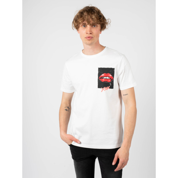 Antony Morato Gent T-Shirt in White Spartoo GOOFASH