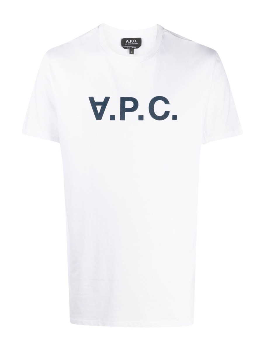 Apc - T-Shirt White for Man by Suitnegozi GOOFASH