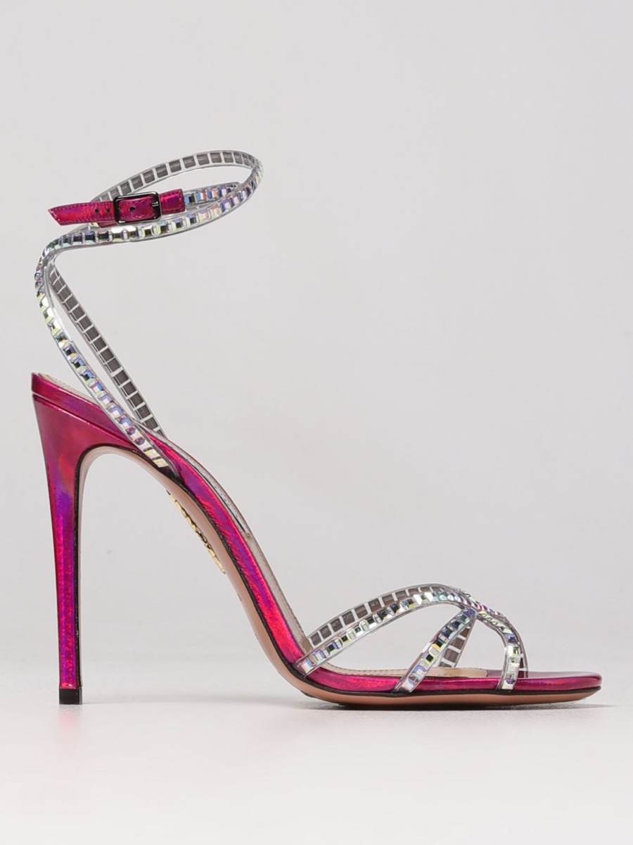 Aquazzura - Heeled Sandals Pink - Giglio GOOFASH