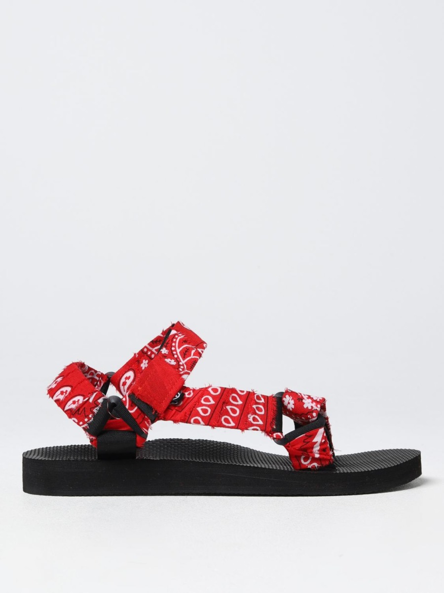 Arizona Love Man Sandals in Red by Giglio GOOFASH