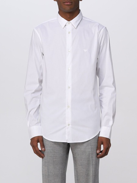 Armani Gents Shirt in White by Giglio GOOFASH