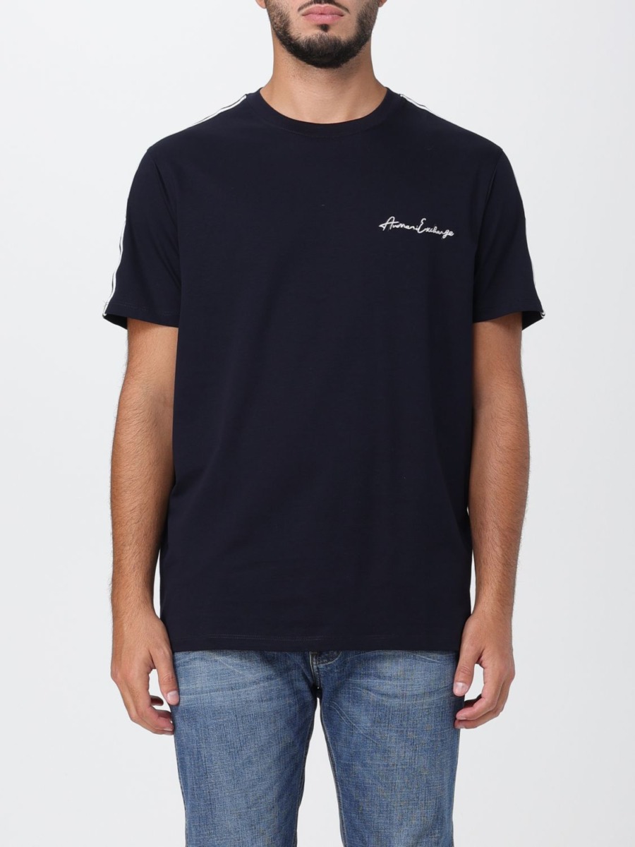 Armani - Gents T-Shirt Blue from Giglio GOOFASH