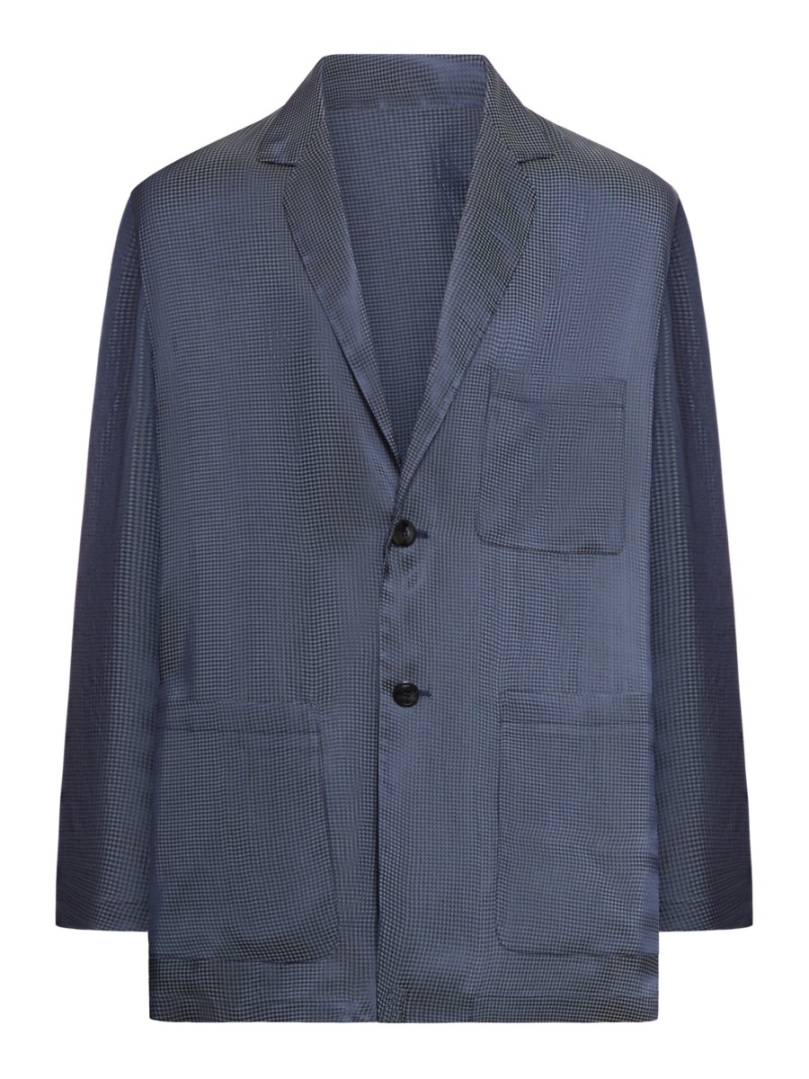 Armani - Men's Jacket in Blue at Suitnegozi GOOFASH