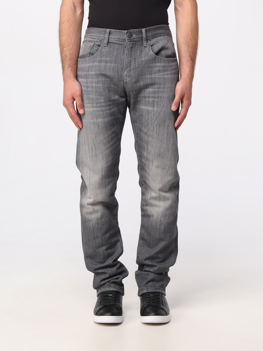 Armani Men's Jeans in Grey from Giglio GOOFASH