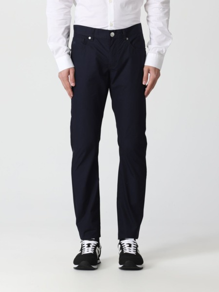 Armani - Trousers Blue by Giglio GOOFASH