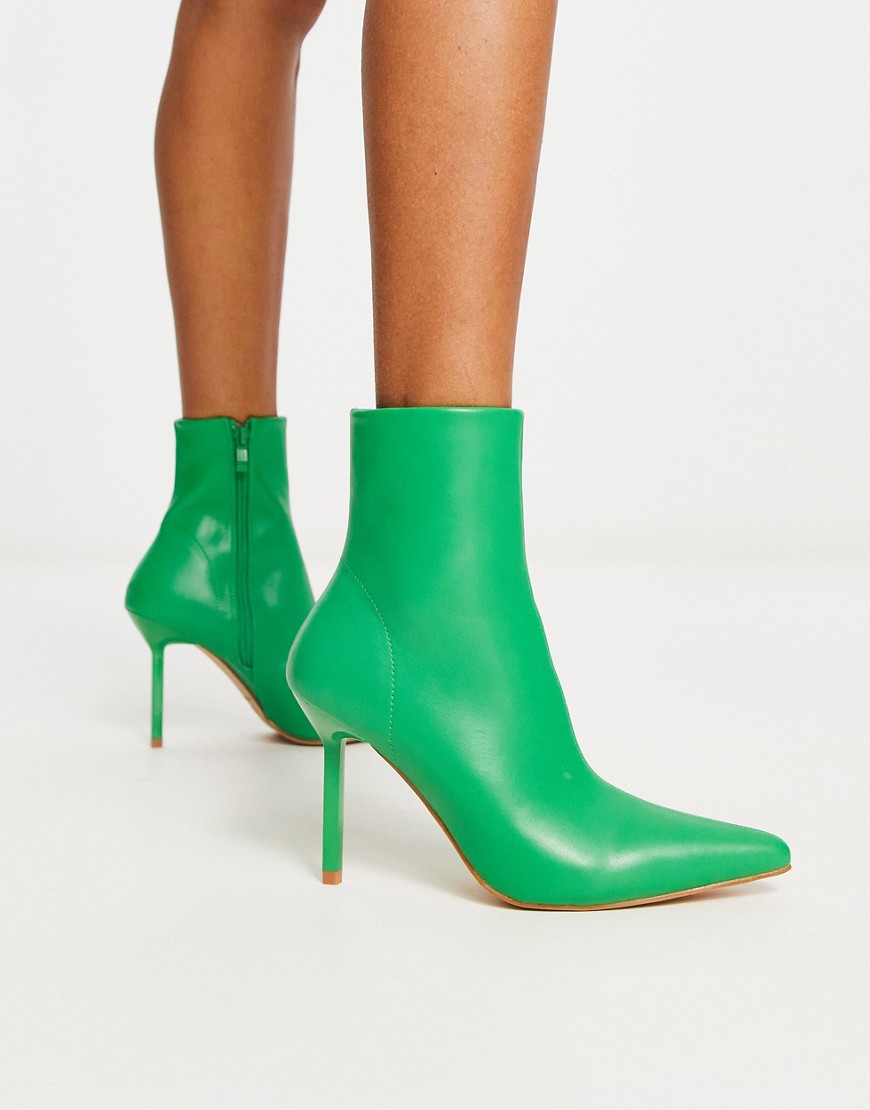 Asos - Ankle Boots Green GOOFASH