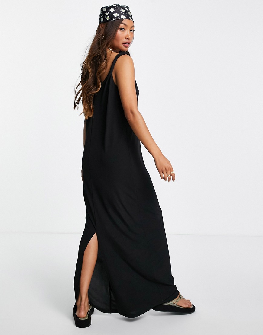 Asos - Black - Ladies Maxi Dress - Vero Moda GOOFASH