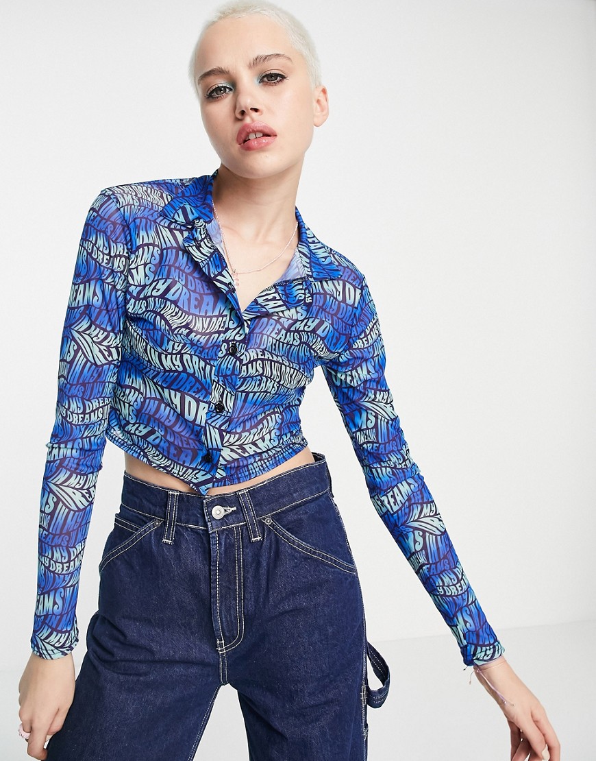 Asos - Blue Top for Women by Daisy Street GOOFASH