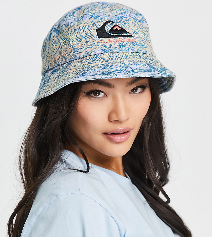 Asos - Bucket Hat in Blue - Quiksilver Woman GOOFASH
