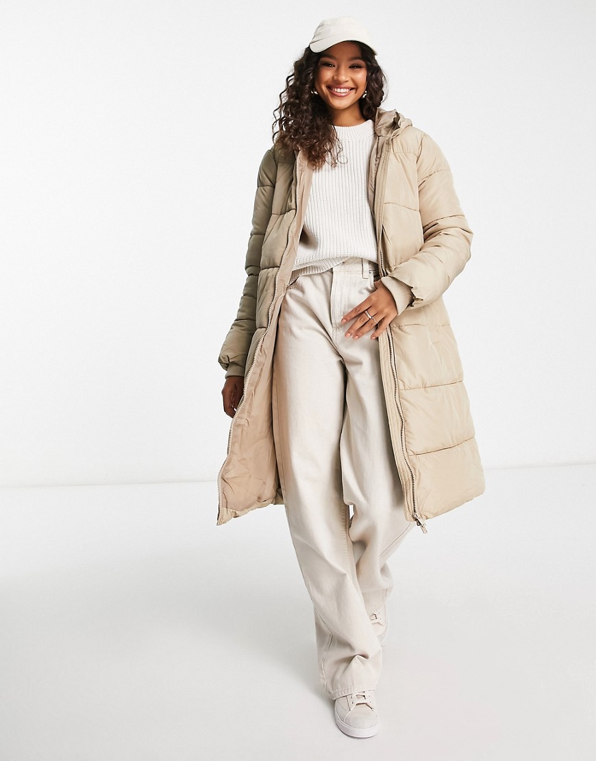 Asos - Coat Ivory for Woman from Pieces GOOFASH