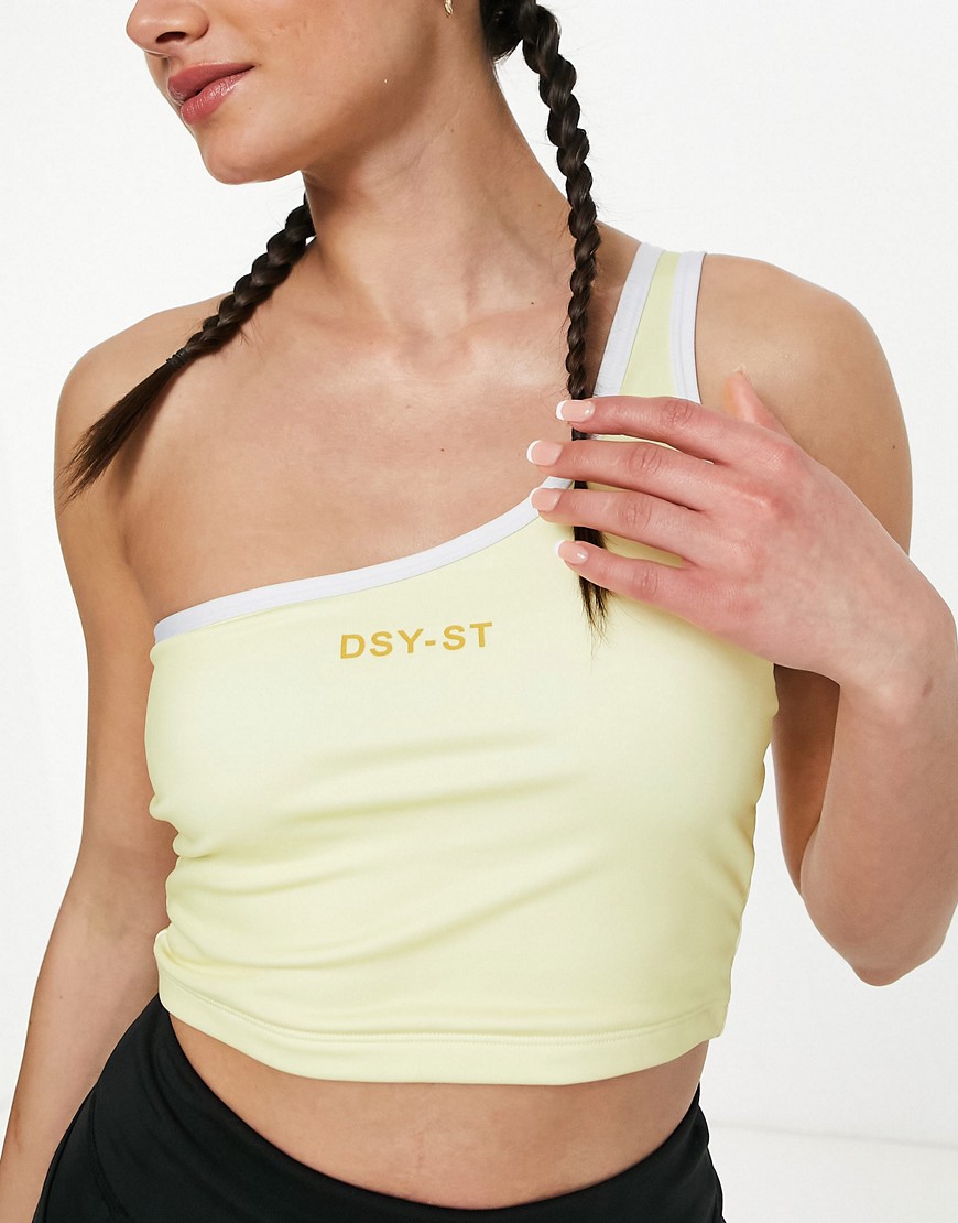 Asos - Crop Top Yellow for Women by Daisy Street GOOFASH