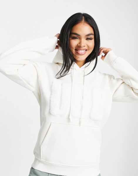Asos - Hoodie in White for Woman by Ugg GOOFASH