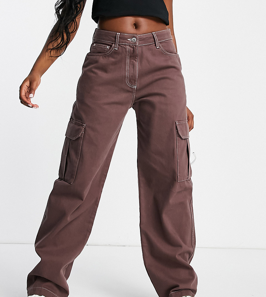 Asos - Jeans in Brown for Woman from Collusion GOOFASH