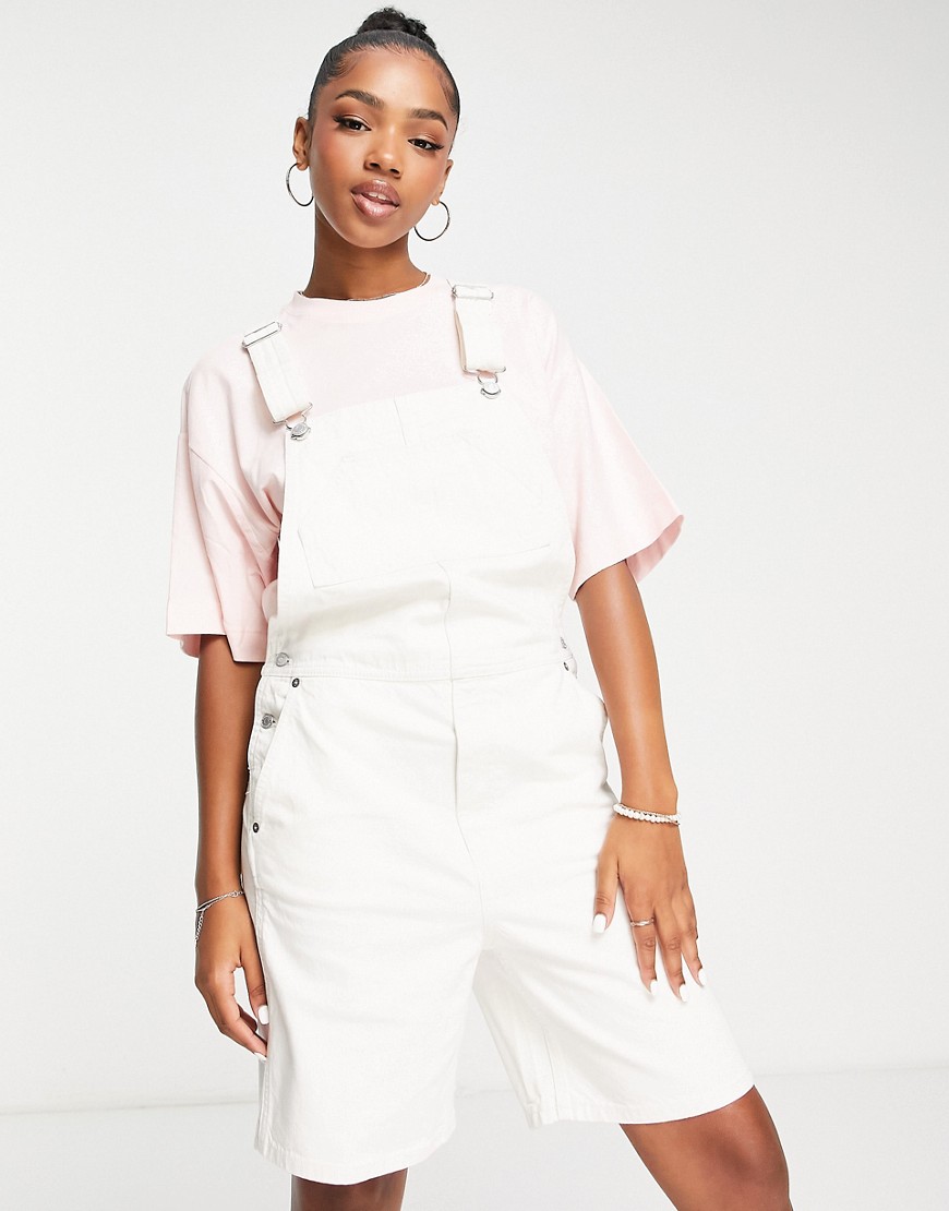 Asos - Ladies Overall in White from Weekday GOOFASH