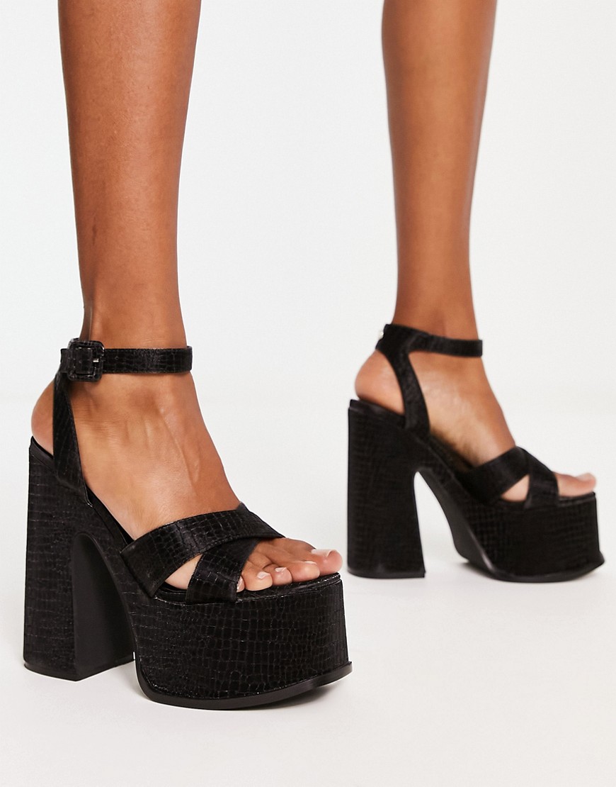Asos - Ladies Sandals in Black by Shellys London GOOFASH