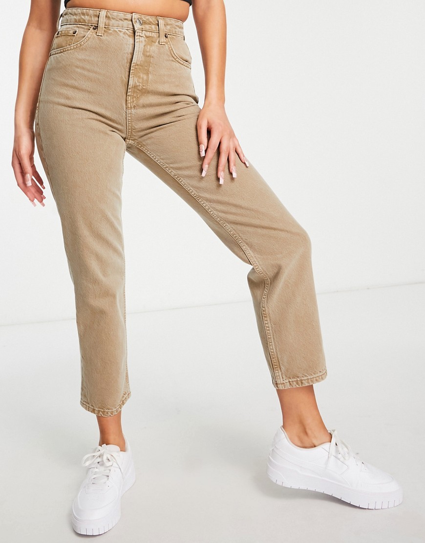 Asos - Lady Jeans Ivory from Topshop GOOFASH