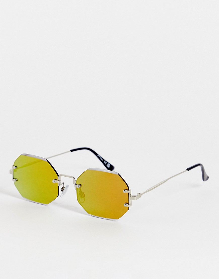 Asos - Silver - Sunglasses GOOFASH