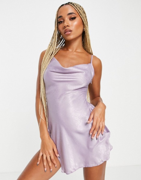 Asos - Summer Dress Purple Public Desire Ladies GOOFASH