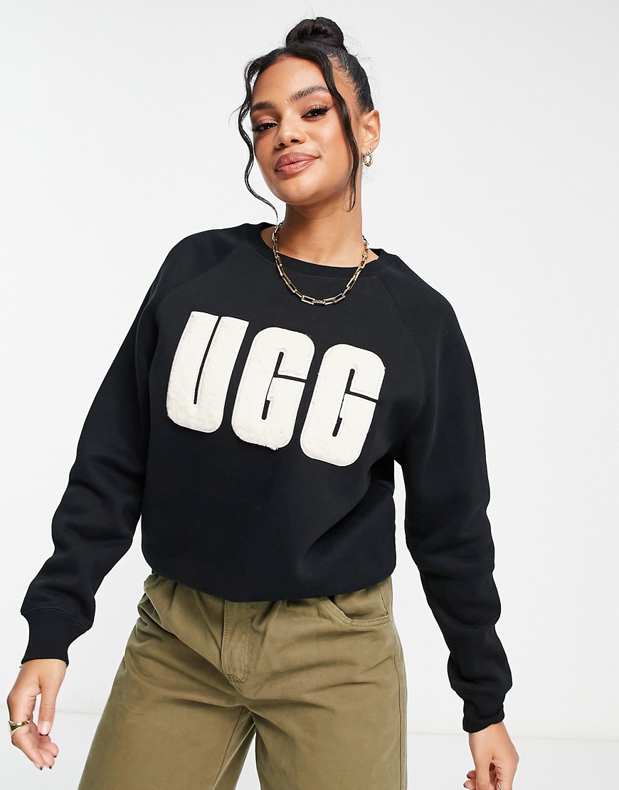 Asos - Sweatshirt in Black for Women from Ugg GOOFASH