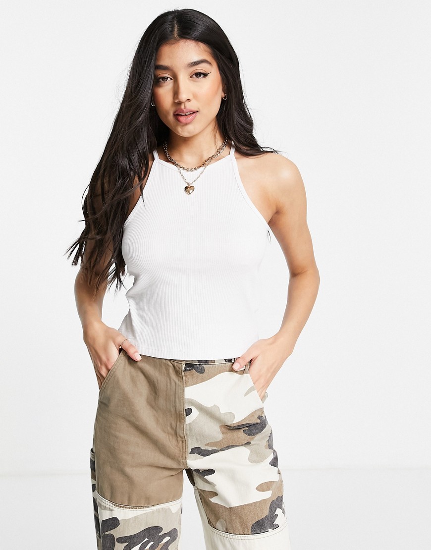 Asos Tank Top Green for Women from Pieces GOOFASH