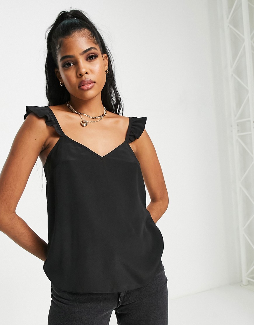 Asos - Top Black for Women from Lipsy GOOFASH