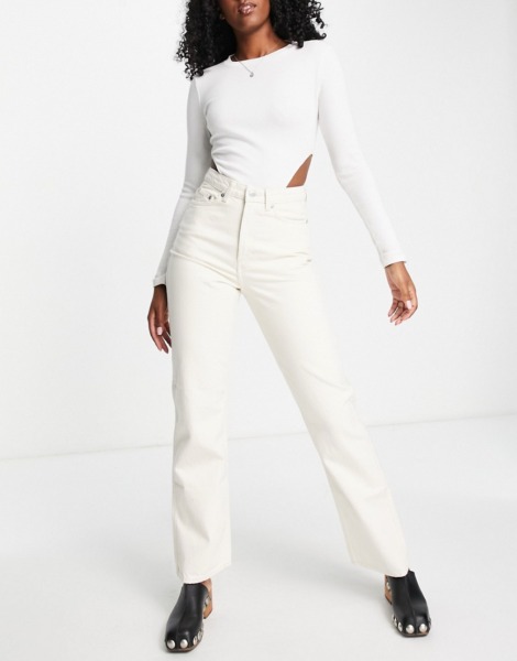 Asos - White - Women's Jeans GOOFASH