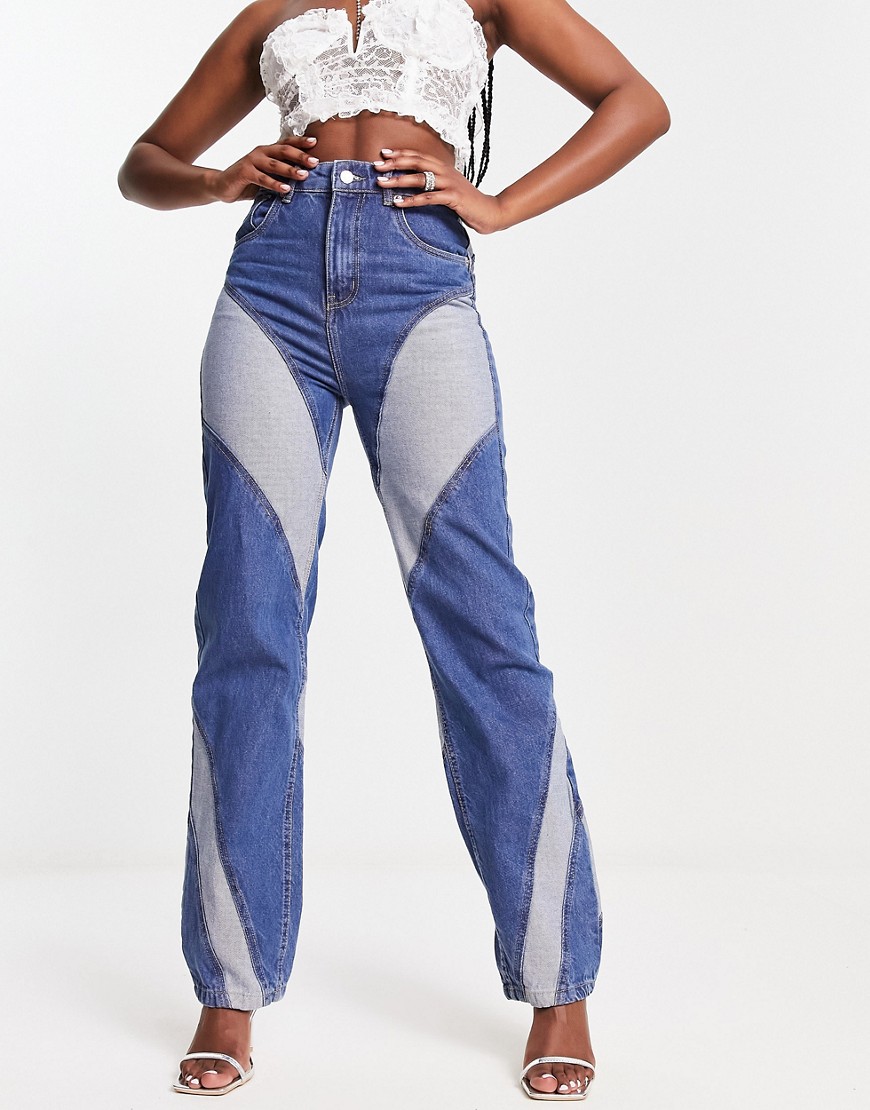 Asos Woman Blue Jeans by Rebellious Fashion GOOFASH