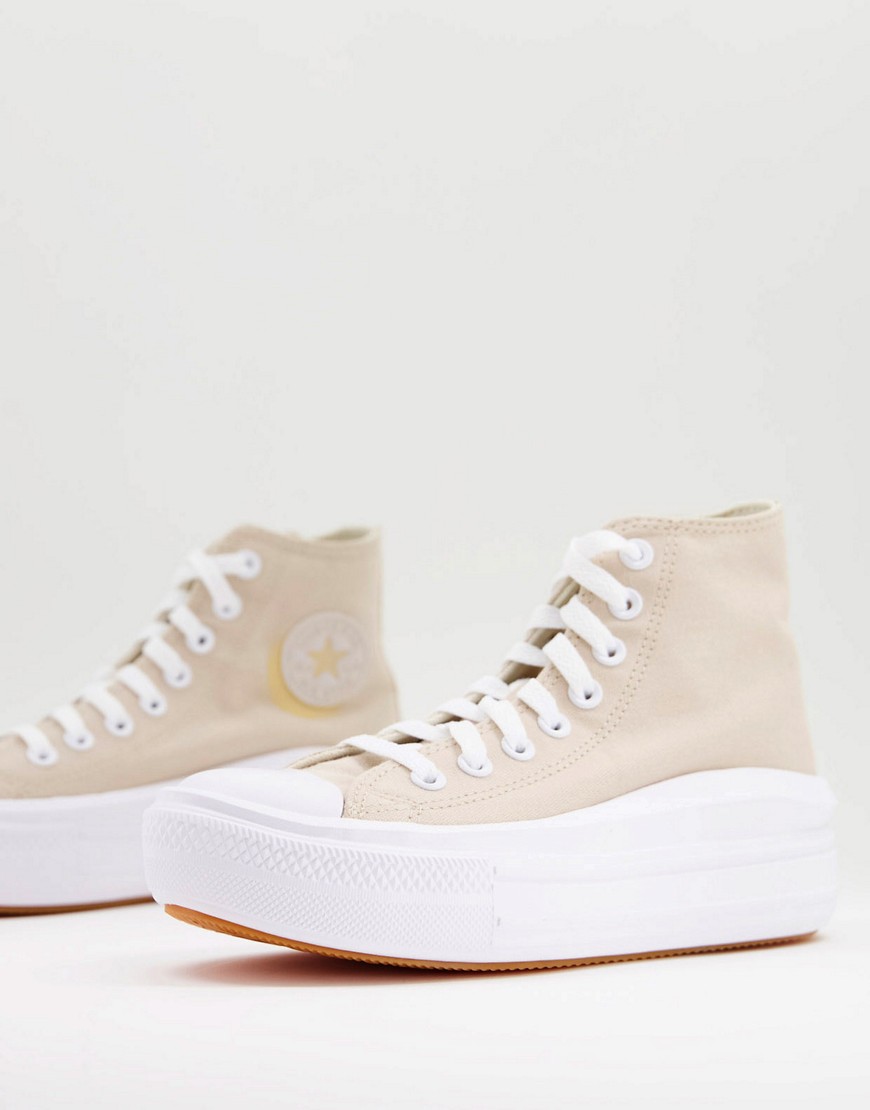 Asos Woman Chucks in Ivory by Converse GOOFASH