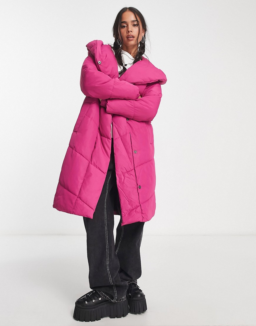 Asos - Woman Coat in Pink GOOFASH