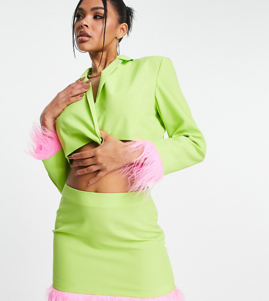 Asos - Woman Green Skirt GOOFASH