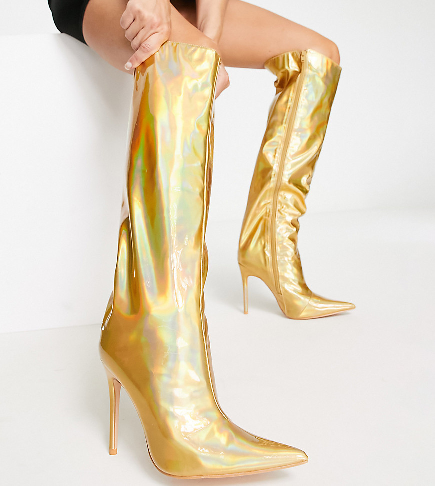 Asos - Women Boots Gold from Public Desire GOOFASH