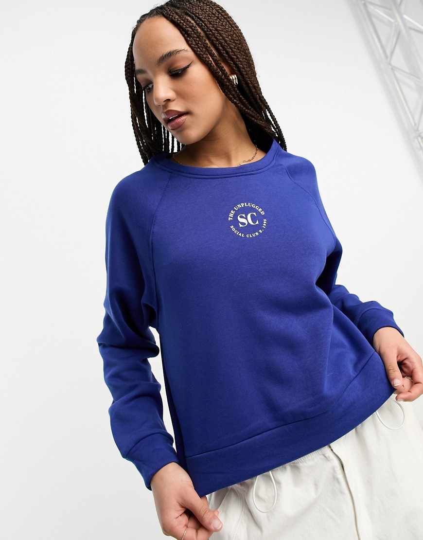 Asos - Women Sweatshirt in Blue - Only GOOFASH