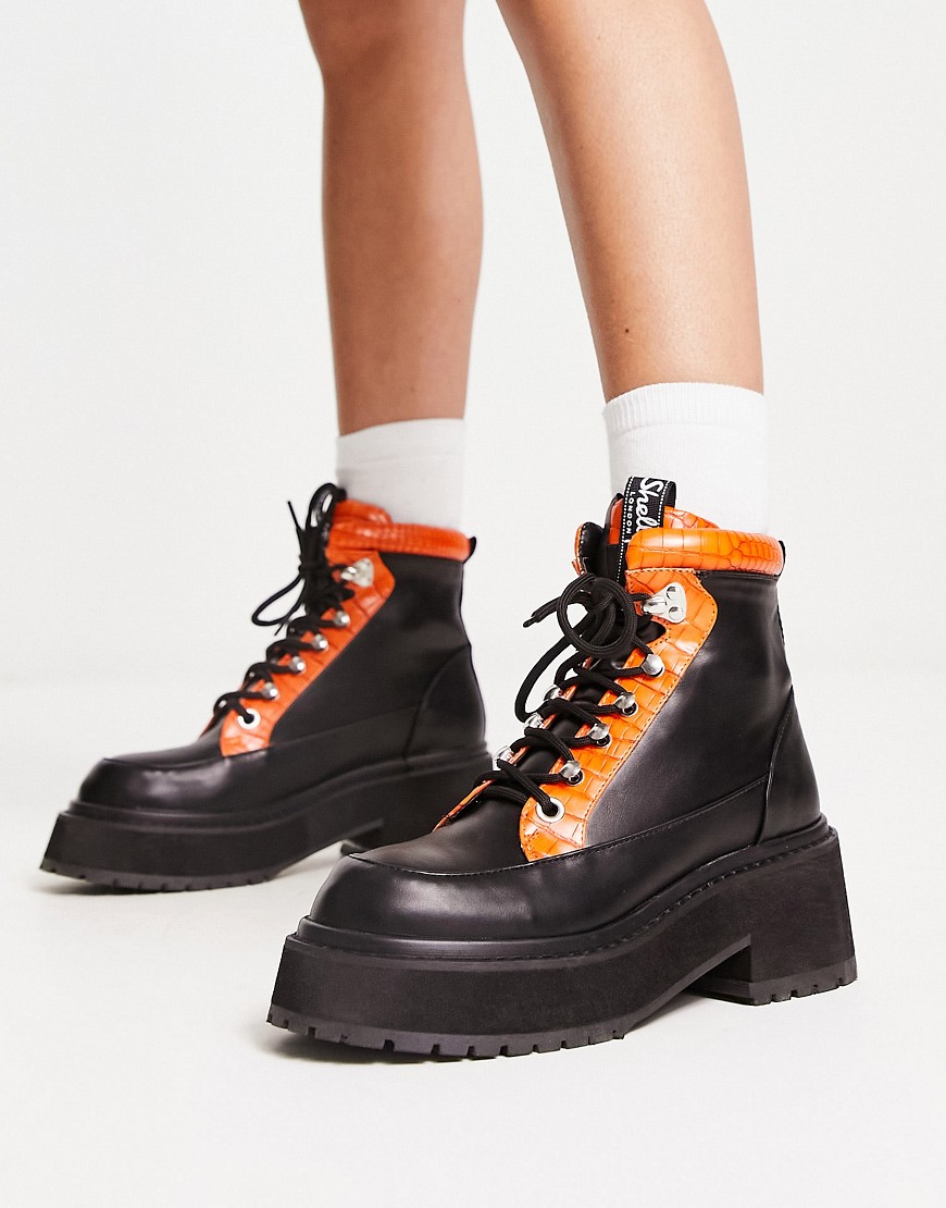 Asos - Women's Boots in Black from Shellys London GOOFASH