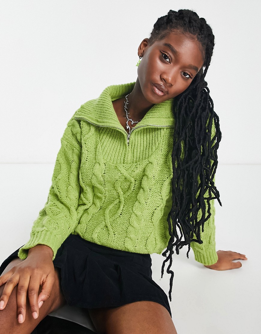 Asos - Womens Green Knitwear GOOFASH