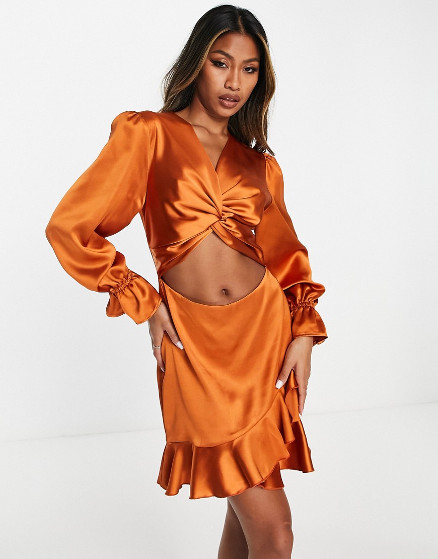 Asos Women's Mini Dress in Orange from Flounce London GOOFASH