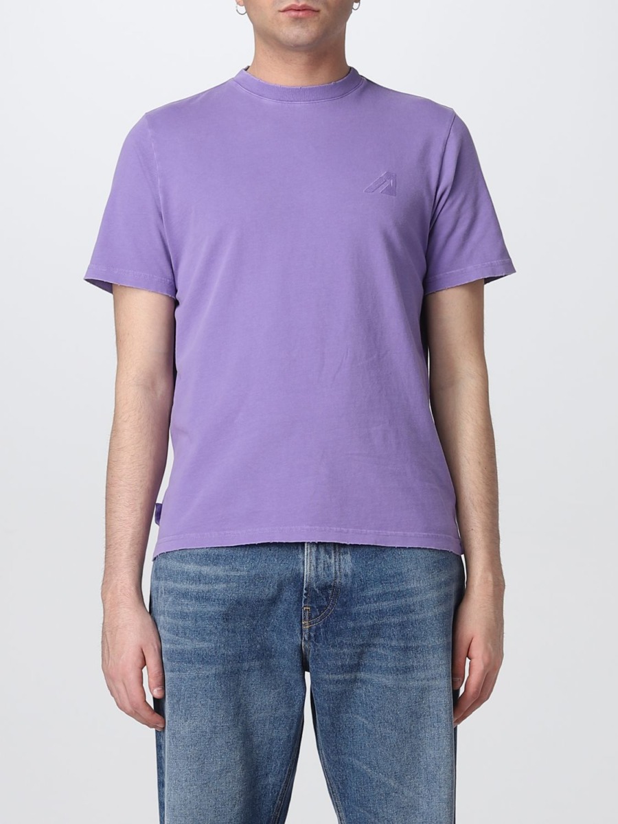 Autry Men T-Shirt in Purple - Giglio GOOFASH