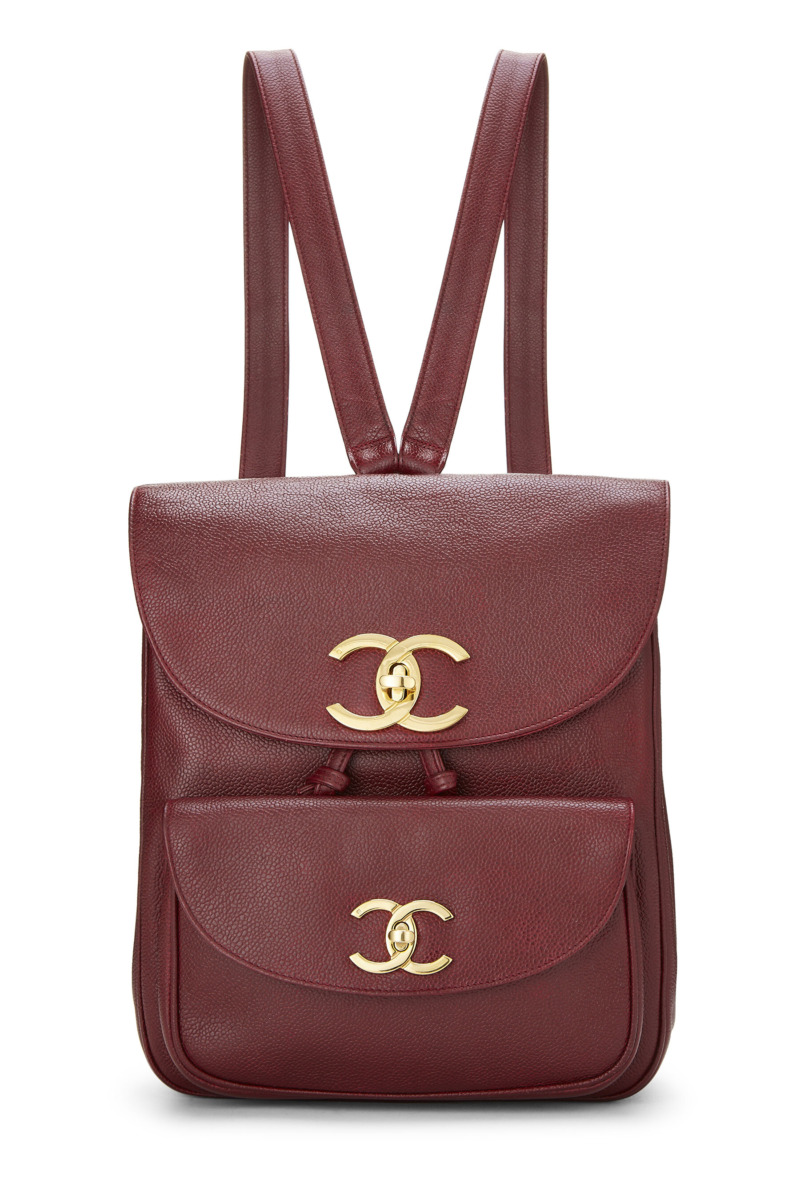 Backpack Burgundy WGACA Chanel GOOFASH