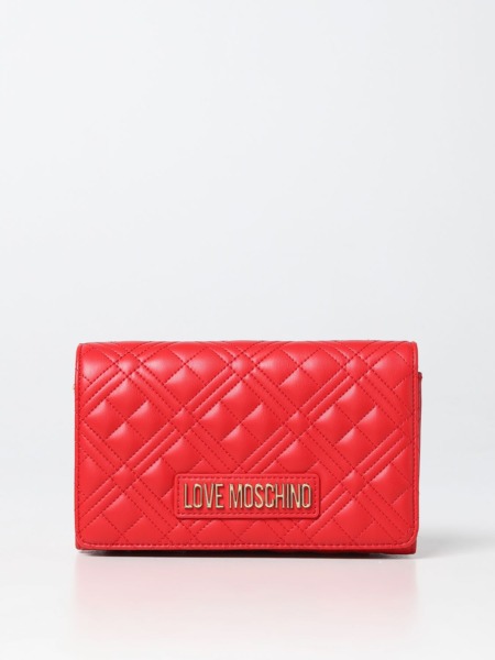 Bag in Red - Giglio - Woman - Moschino GOOFASH