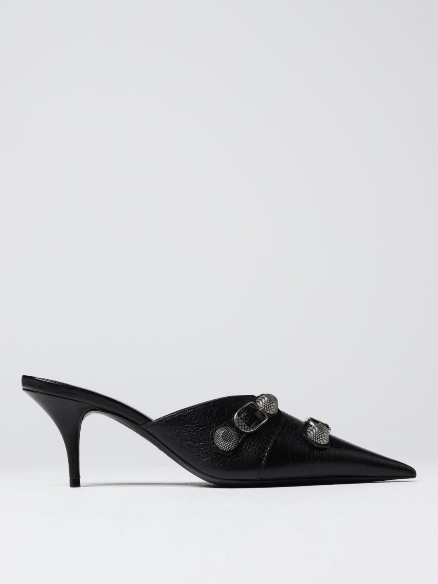 Balenciaga High Heels Black by Giglio GOOFASH