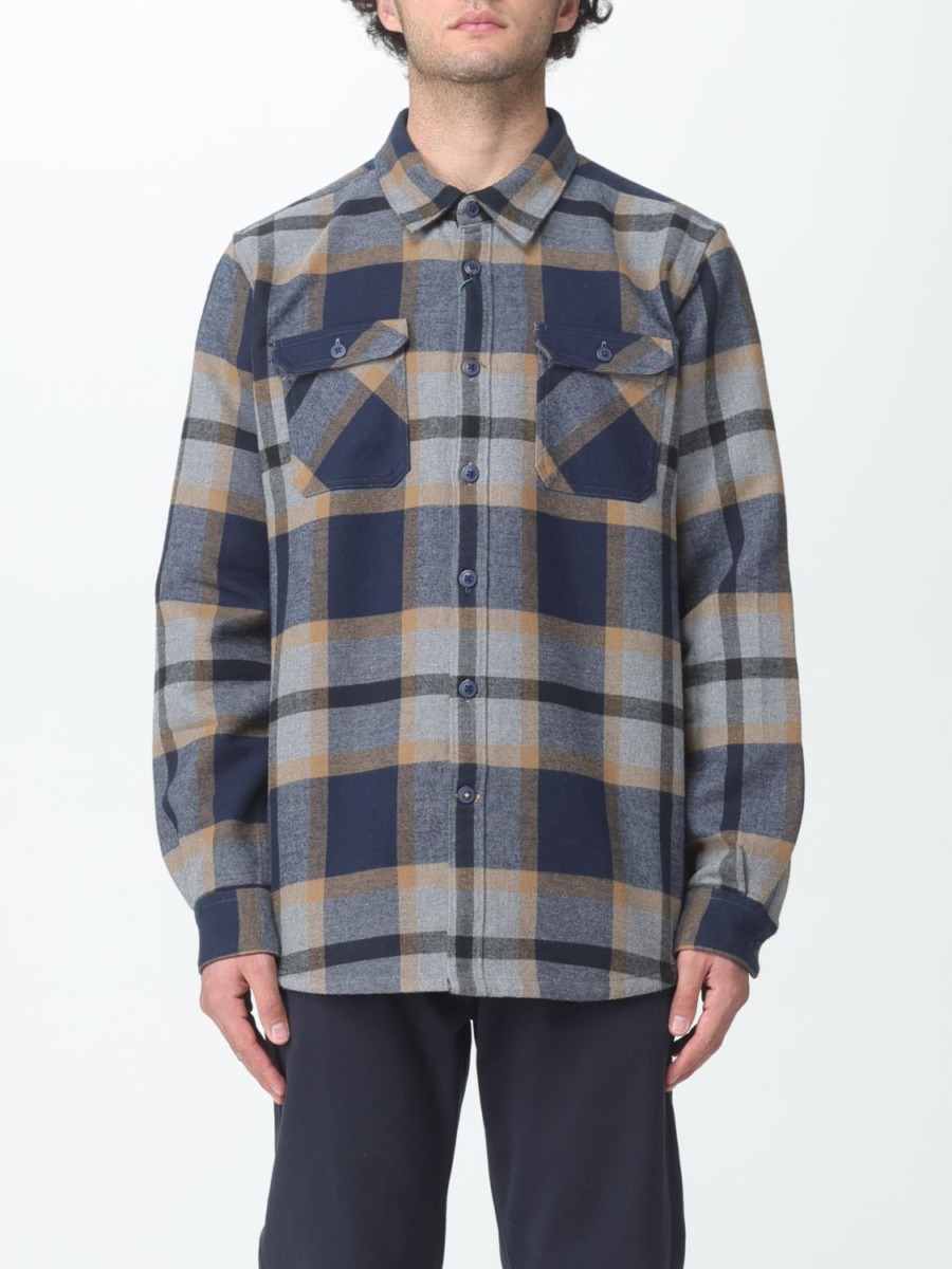 Barbour - Shirt Grey for Man from Giglio GOOFASH