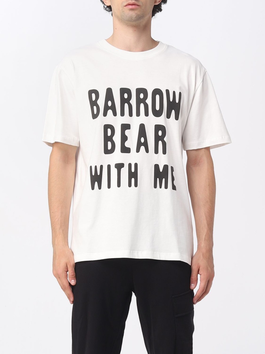 Beige T-Shirt - Barrow - Giglio GOOFASH