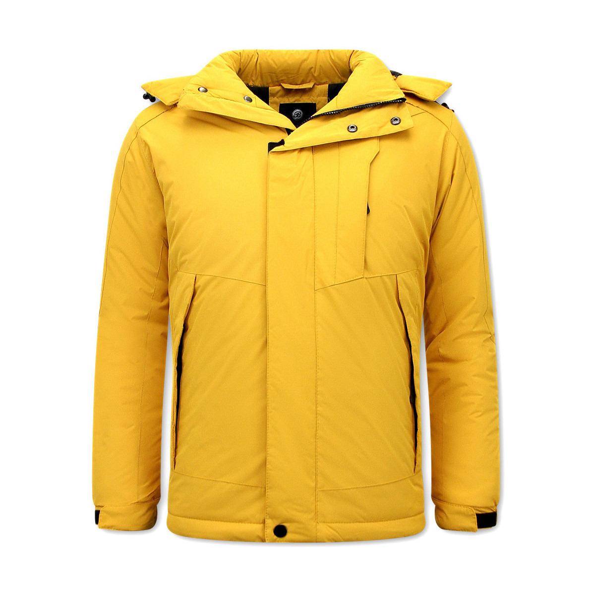 Beluomo Yellow Winter Jacket Spartoo Man GOOFASH