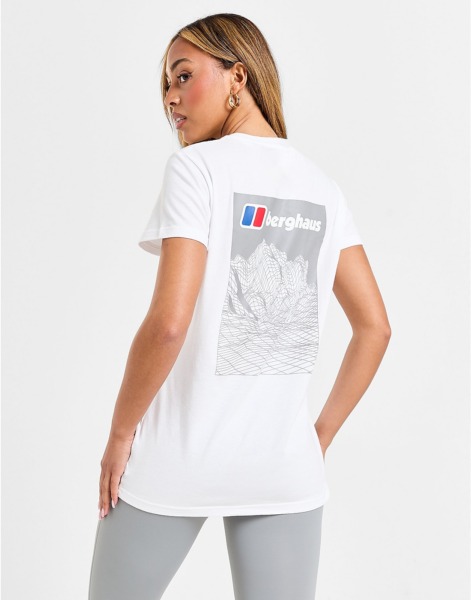 Berghaus Womens T-Shirt White - JD Sports GOOFASH