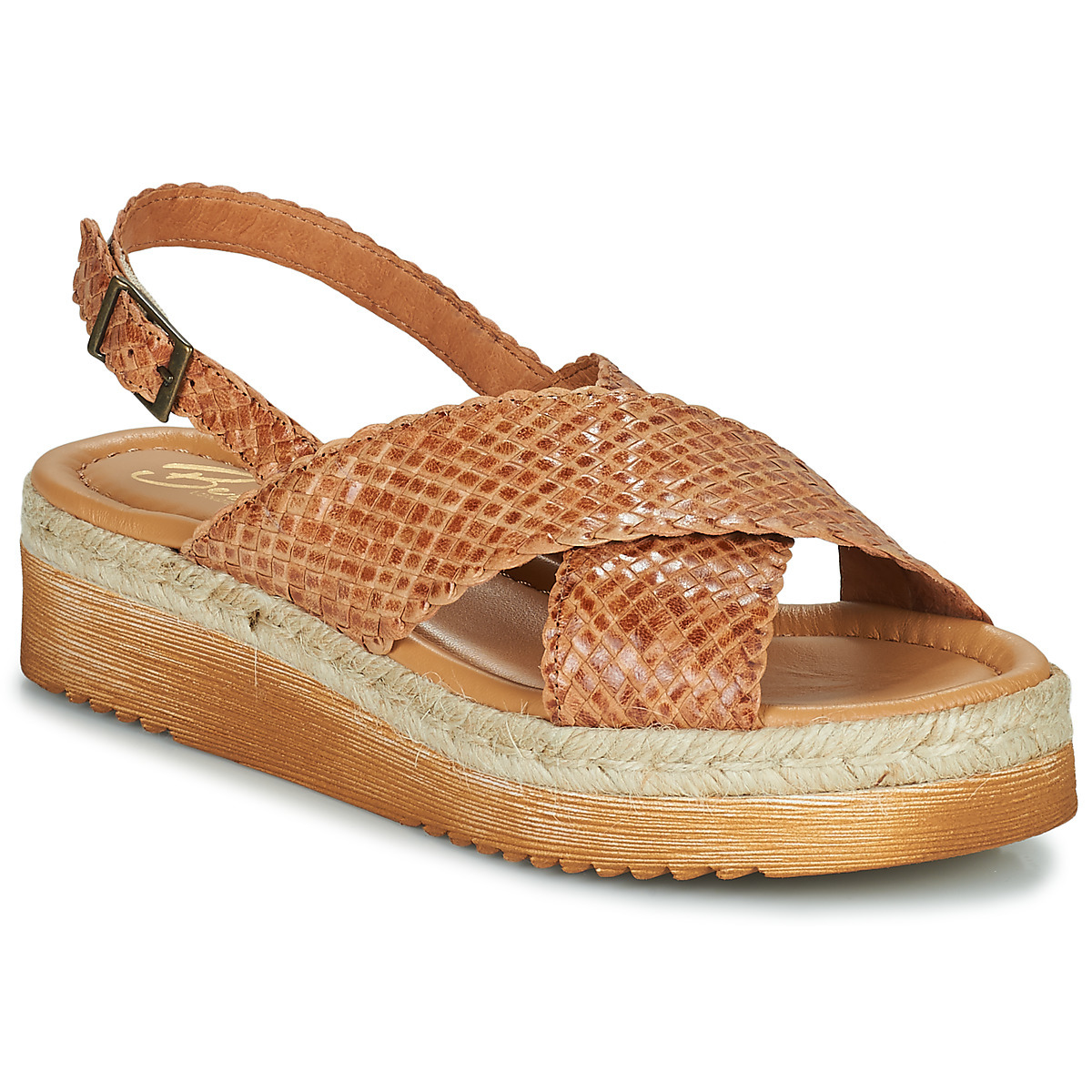 Betty London Brown Sandals from Spartoo GOOFASH