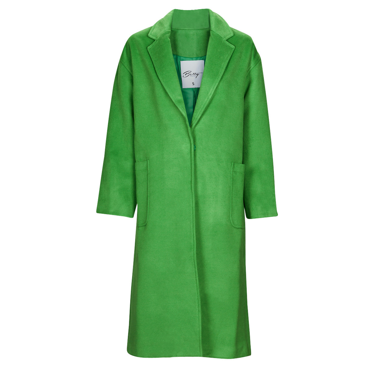 Betty London Ladies Green Coat at Spartoo GOOFASH