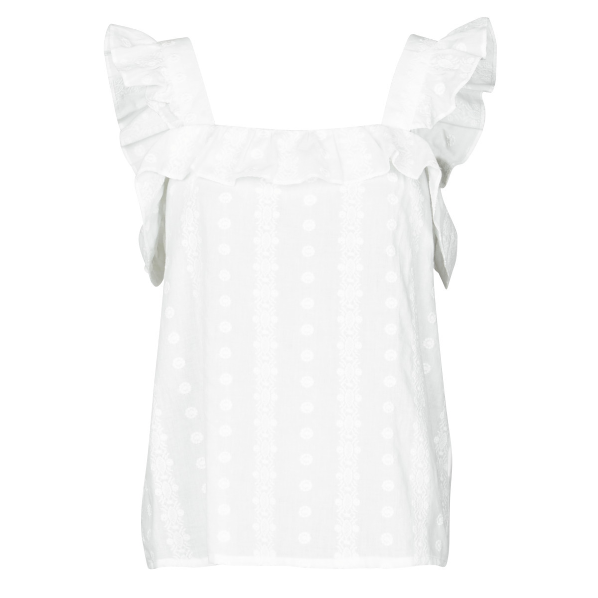 Betty London Lady White Blouse by Spartoo GOOFASH